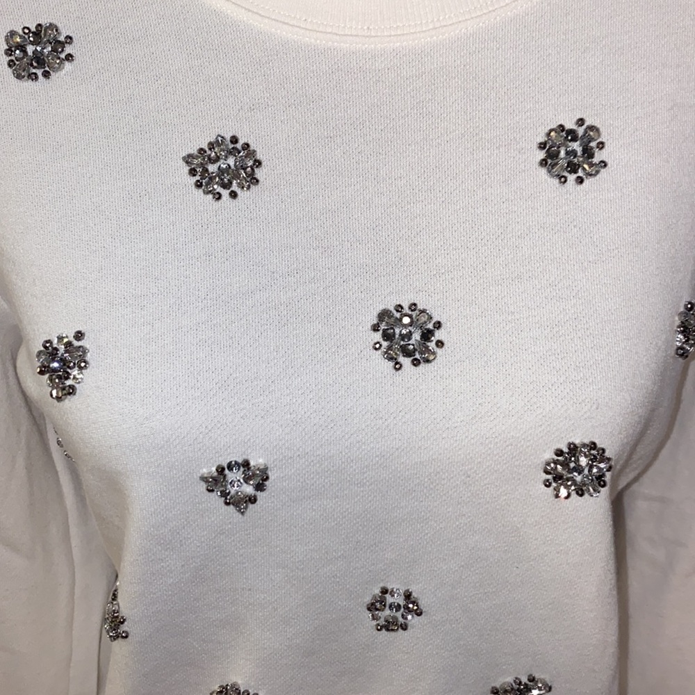 Michael Kors Rhinestone Crewneck - Picture 2 of 7